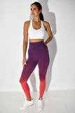 Sky Seamless Scrunch Leggings - Pink/Purple