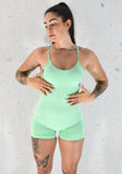 Belle - 1pc Bodysuit Aqua