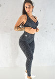 Boulder - Leggings and Crop 2pc Set - Black