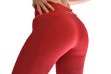 Patch Ladies Active Leggings - Red