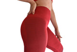 Patch Ladies Active Leggings - Red