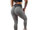 Bravo Ladies Active Seamless Leggings - Grey