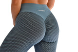 Bravo Ladies Active Seamless Leggings - Teal