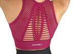 Mission Ladies Active Breathable Top - Wine Red