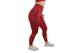 Patch Ladies Active Leggings - Red