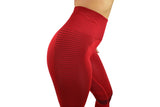 Patch Ladies Active Leggings - Red