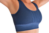 Mission Ladies Active Breathable Top - Blue