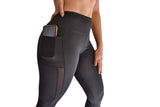 Pocket Ladies Active Leggings - Black