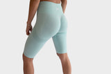 Ryde Ladies Active Seamless Shorts - Aqua