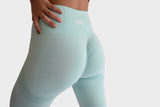 Ryde Ladies Active Seamless Shorts - Aqua
