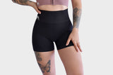 Vibe Ladies Active Seamless Shorts - Black