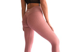 Track Seamless Scrunch Leggings - Pink