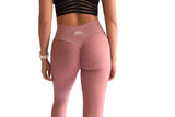 Track Seamless Scrunch Leggings - Pink