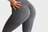 Ultra Ladies Seamless Scrunch Leggings - Grey