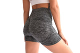 Brave Seamless Scrunch Shorts - Grey