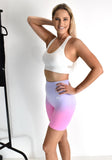 Sway Scrunch Shorts - Pink/Purple