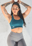 Lexi Sports Crop Top - Teal