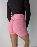 Lyft Ladies Active Seamless Shorts - Baby Pink